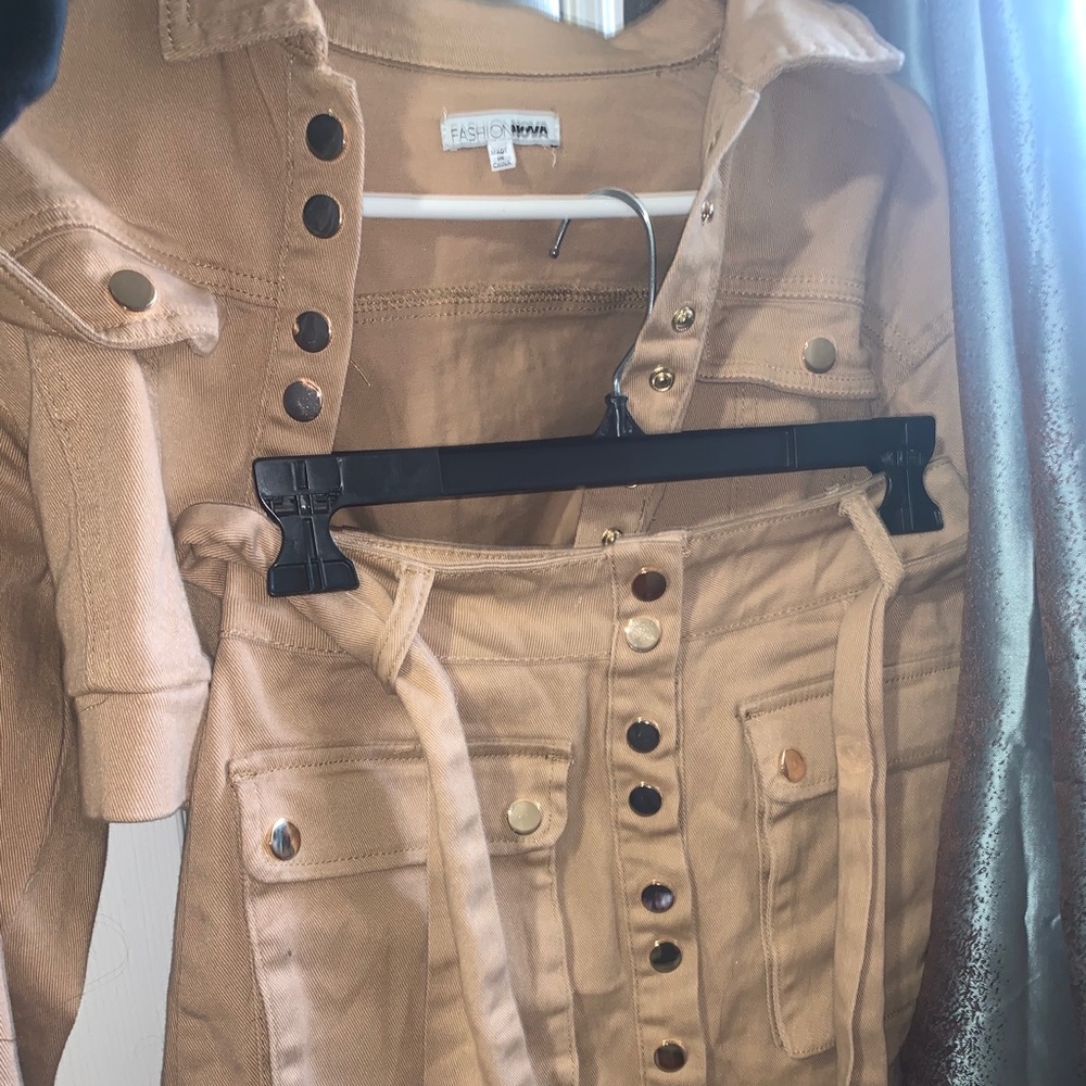 Fashion nova skirt set never worn